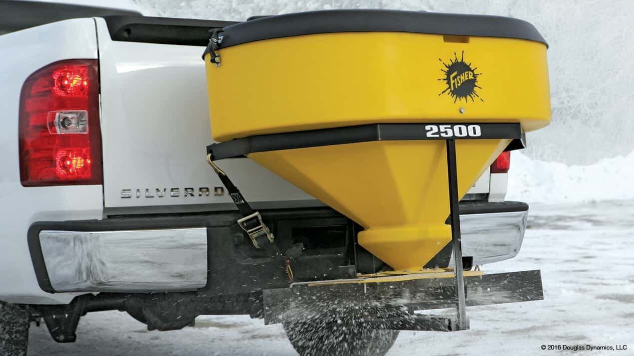 Fisher Low Profile 500, 1000 & 2500 TAILGATE SPREADERS