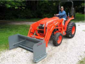 Worksaver Skid steer & Front tractor Loaders 7.5' & 9' Working Widths