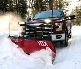Boss COMPACT VEHICLE PLOWS 6' Poly Straight Blade