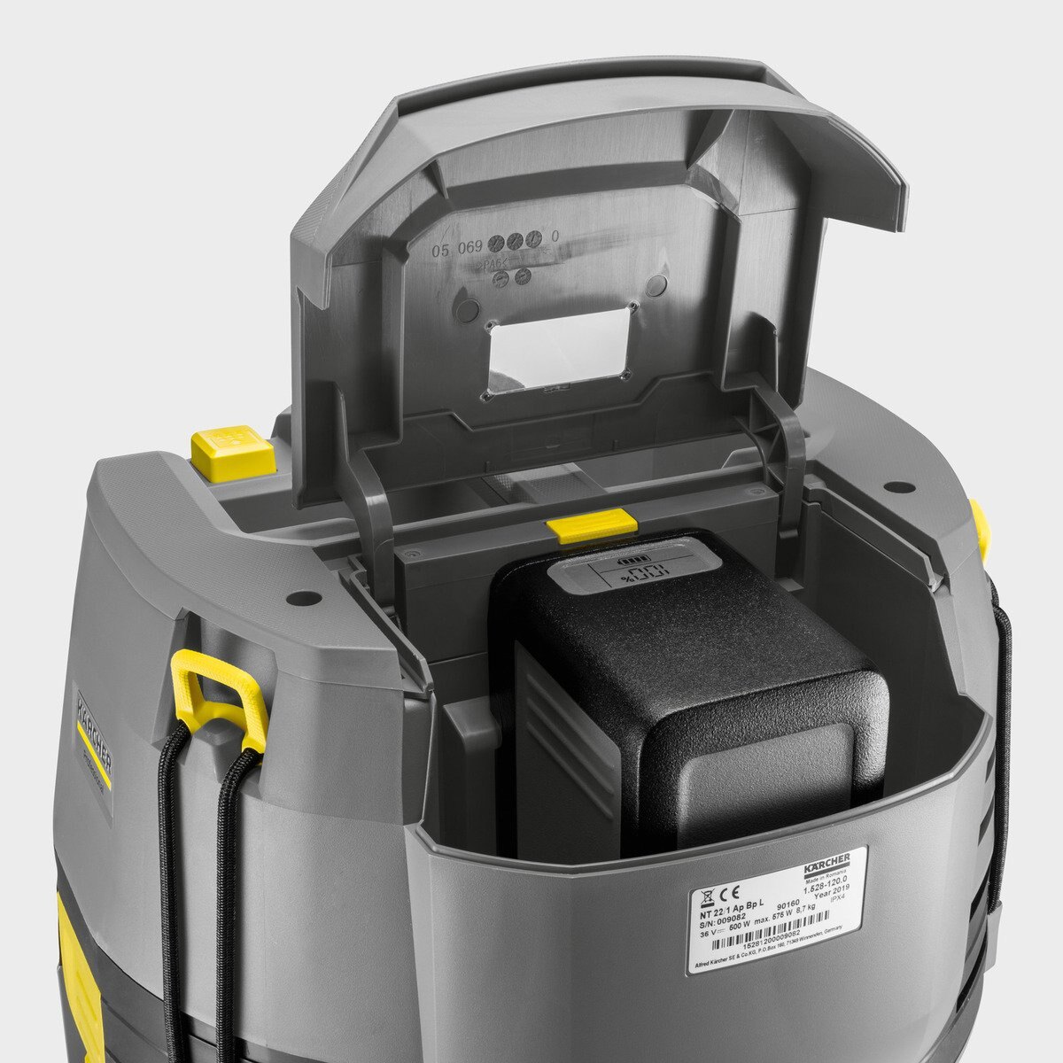 Karcher BATTERY OPERATED WET AND DRY VACUUM CLEANER NT 22/1 Ap Bp CUL Pack