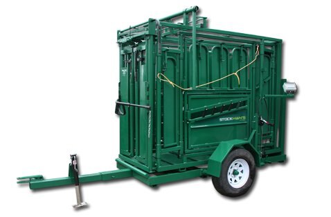 StockMan’s PAX Heavy Duty Parallel Axis Chute with Scale and Undercarriage
