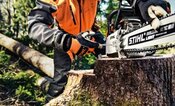 Stihl Gas chain saws for forestry