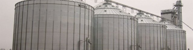 Westeel Commercial Storage Flat Bottom Grain Bins