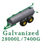 Husky Galvanized 28000L /7400G