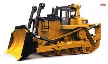 1 16 Bruder 02453 CAT Large Track Type Tractor