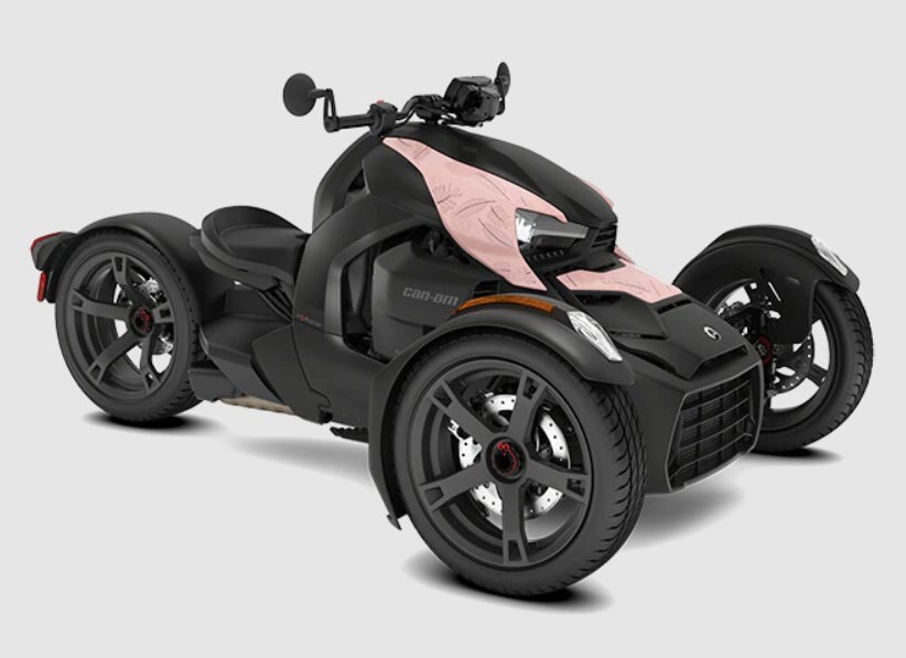 2023 Can-Am Ryker Rotax® 600 pink-bloom-limited-edition