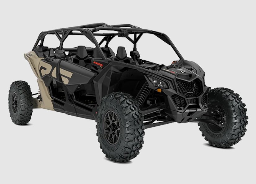 2023 Can-Am MAVERICK X3 MAX RS TURBO RR 72 desert-tan-carbon-black