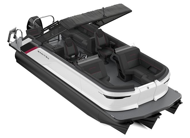 2023 Manitou EXPLORE 22 NAVIGATOR WITH TRIFOLD BENCH