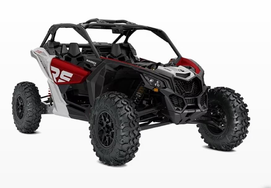 2024 Can-Am MAVERICK X3 RS TURBO fiery-red-hyper-silver