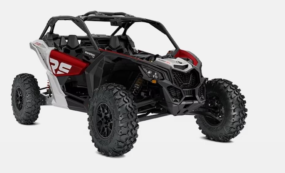 2024 Can-Am MAVERICK X3 RS TURBO RR fiery-red-hyper-silver