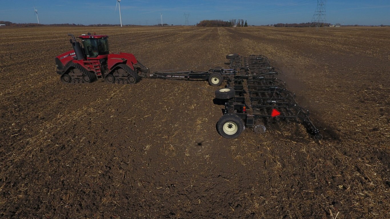 Gates Manufacturing Rear Fold Double Row Coulter Harrow