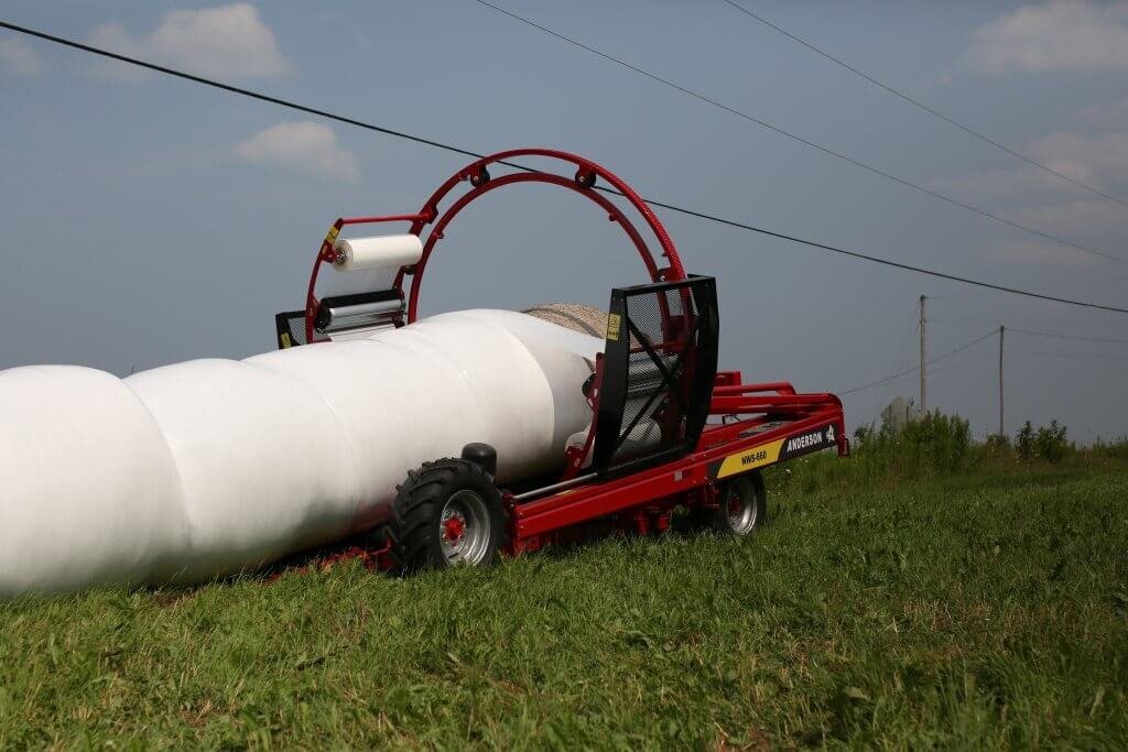Anderson NWS660 Inline Round Bale Wrapper