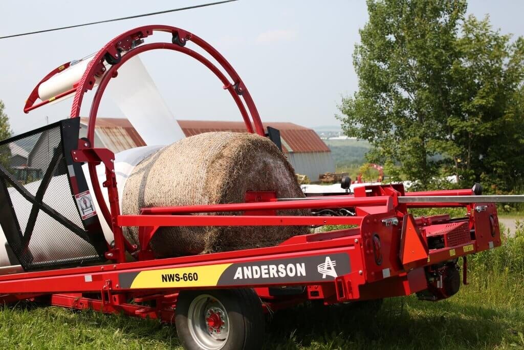 Anderson NWS660 Inline Round Bale Wrapper