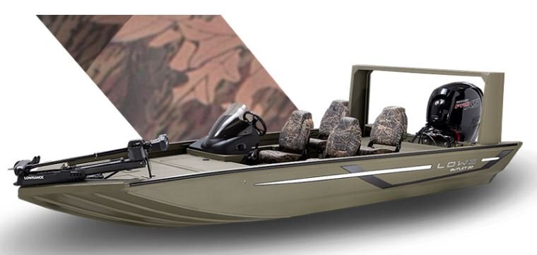 Lowe Boats OUTLET 20 Camouflage Mossy Oak Break Up
