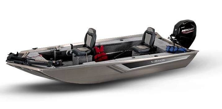 Lowe Boats SKORPION SS Full Hull Silver w/ Poly Interior