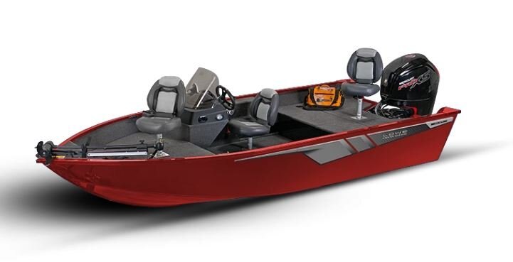 Lowe Boats FISHING MACHINE 1675 SC Candy Apple Red