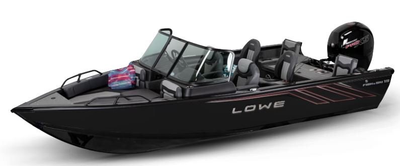 Lowe Boats FISH & SKI 1900 Metallic Black