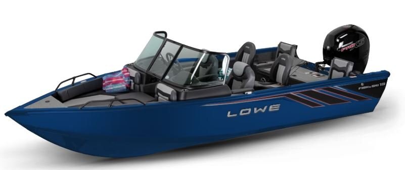 Lowe Boats FISH & SKI 1900 Blue Flame