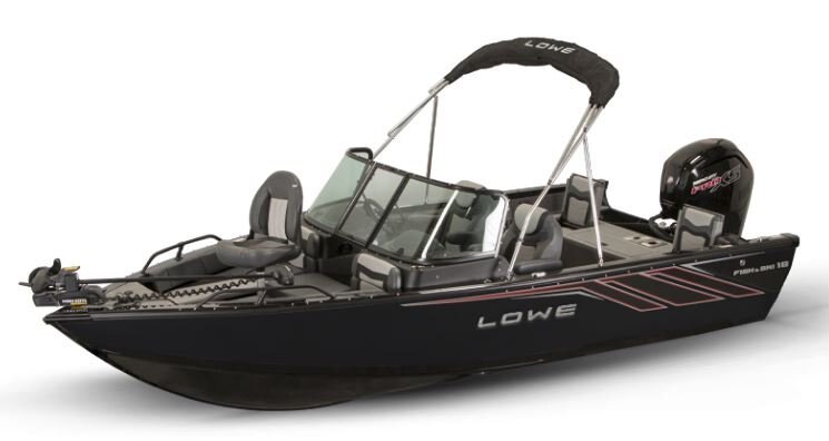 Lowe Boats FISH & SKI 1800 Metallic Black