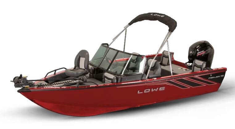 Lowe Boats FISH & SKI 1800 Candy Apple Red