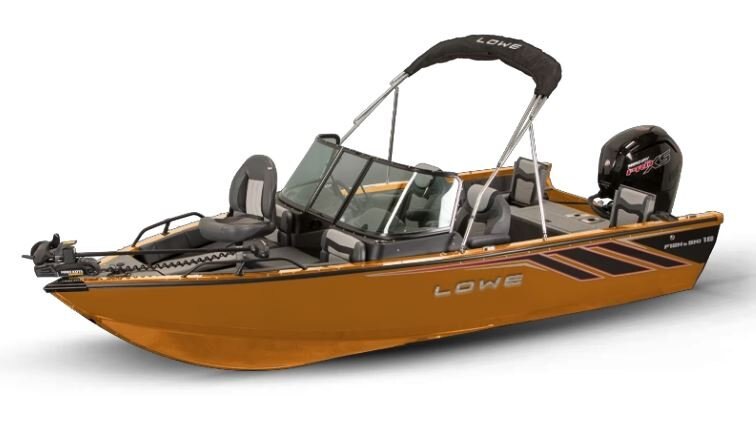 Lowe Boats FISH & SKI 1800 Orange Riot