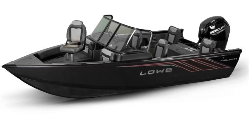 Lowe Boats FISH & SKI 1700 Metallic Black
