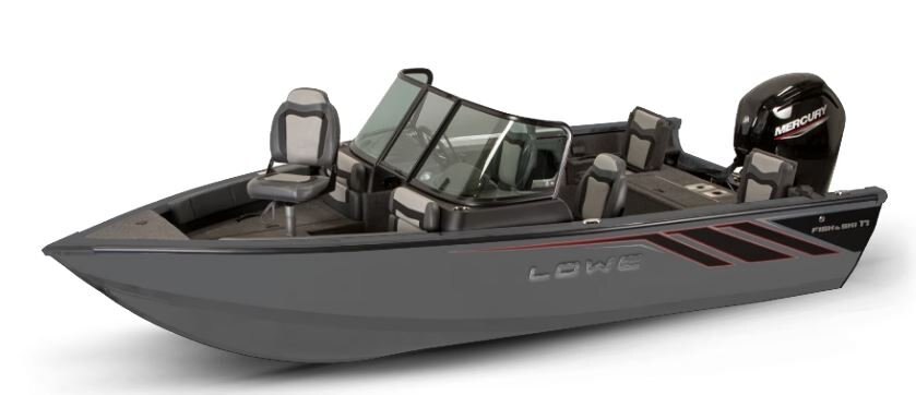 Lowe Boats FISH & SKI 1700 Metallic Silver