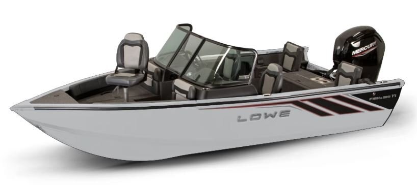 Lowe Boats FISH & SKI 1700 Bright White