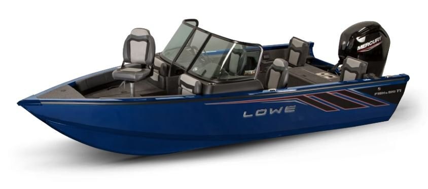Lowe Boats FISH & SKI 1700 Metallic Blue
