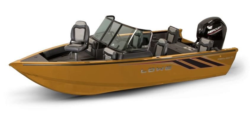 Lowe Boats FISH & SKI 1700 Orange Riot
