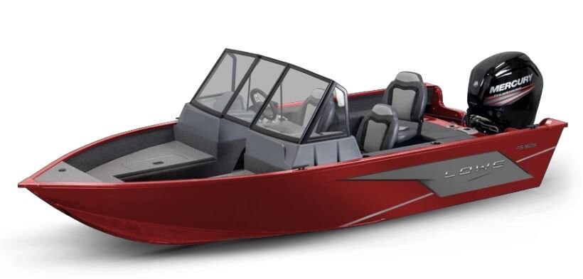 Lowe Boats FISH & SKI 1625 Candy Apple Red