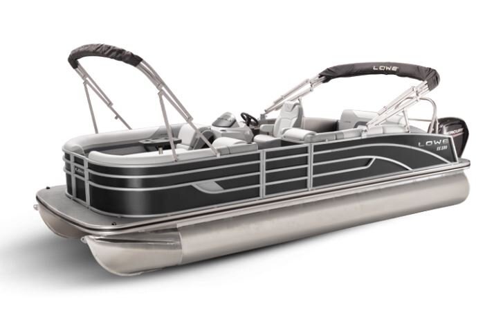 Lowe Boats SS 250CL Black Metallic Exterior Grey Upholstery with Mono Chrome Accents