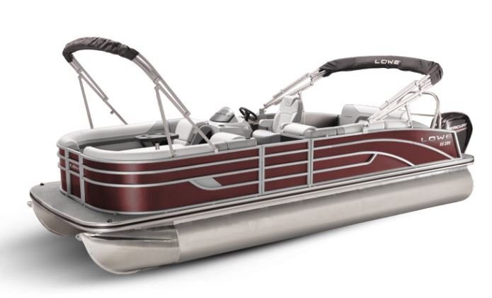 Lowe Boats SS 250CL Wineberry Metallic Exterior Grey Upholstery with Mono Chrome Accents