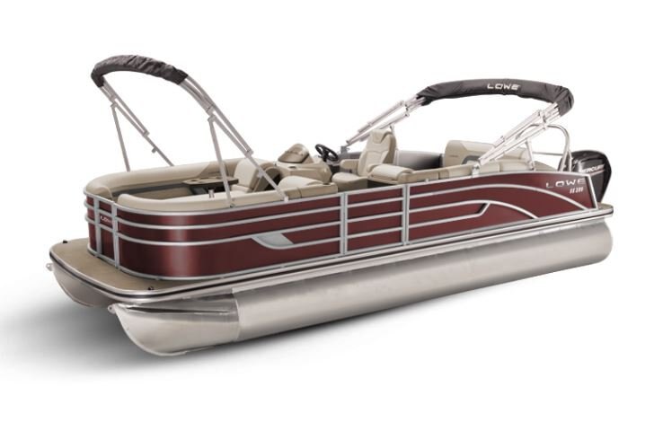 Lowe Boats SS 250CL Wineberry Metallic Exterior Tan Upholstery with Mono Chrome Accents