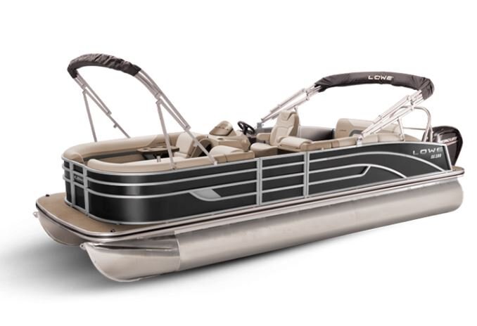 Lowe Boats SS 230CL Black Metallic Exterior - Tan Upholstery with Mono Chrome Accents