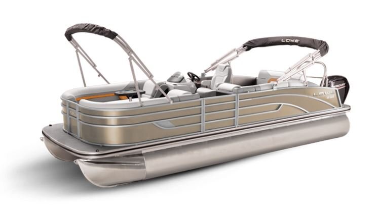 Lowe Boats SS 230CL Caribou Metallic Exterior Grey Upholstery with Orange Accents