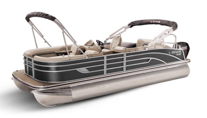 Lowe Boats SS 230CL Charcoal Metallic Exterior - Tan Upholstery with Mono Chrome Accents