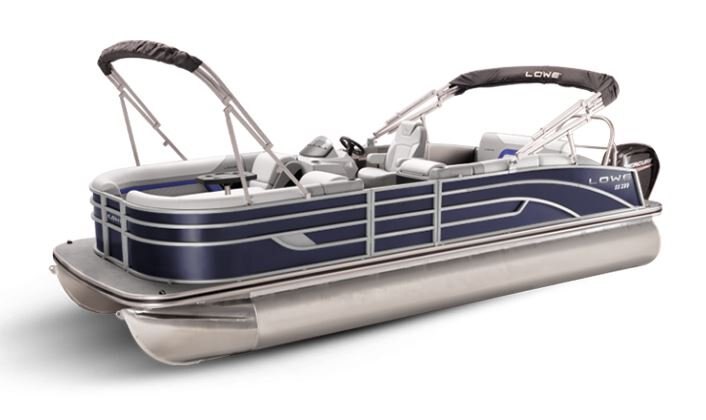 Lowe Boats SS 230CL Indigo Metallic Exterior - Grey Upholstery with Blue Accents