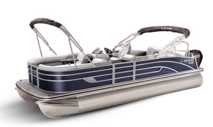 Lowe Boats SS 230CL Indigo Blue Metallic Exterior Grey Upholstery with Mono Chrome Accents