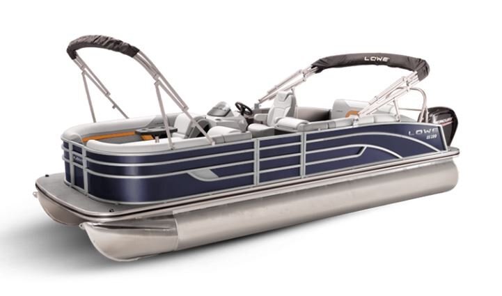 Lowe Boats SS 230CL Indigo Metallic Exterior Grey Upholstery with Orange Accents