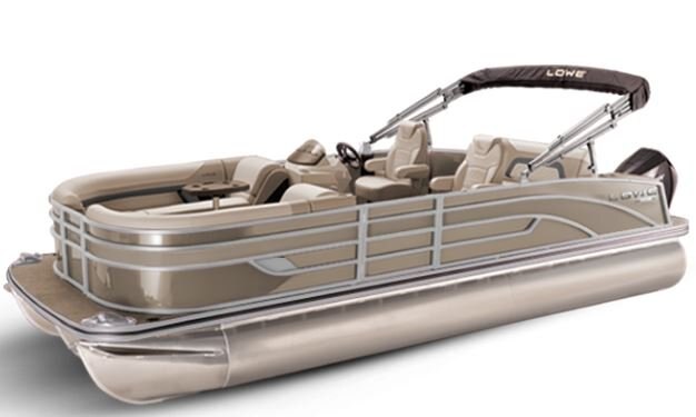Lowe Boats SS 230DL Caribou Metallic Exterior - Tan Upholstery with Mono Chrome Accents
