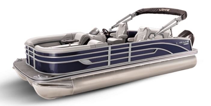 Lowe Boats SS 230DL Indigo Blue Metallic Exterior Grey Upholstery with Mono Chrome Accents