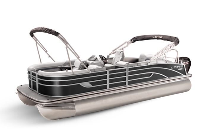 Lowe Boats SS 210CL Caribou Metallic Exterior - Grey Upholstery with Red Accents