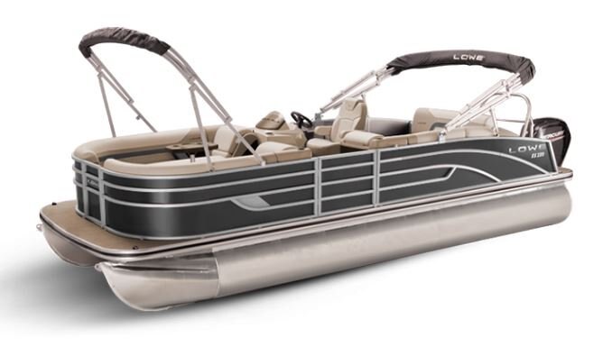 Lowe Boats SS 210CL Indigo Metallic Exterior Tan Upholstery with Mono Chrome Accents