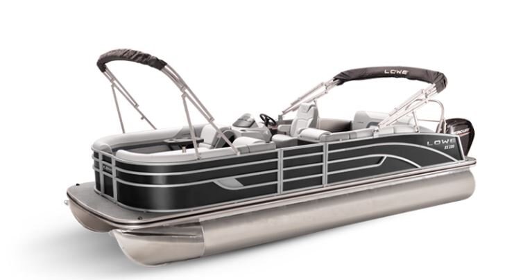 Lowe Boats SS 210CL Wineberry Metallic Exterior Grey Upholstery with Mono Chrome Accents