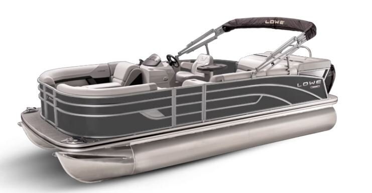 Lowe Boats SS 250 Charcoal Metallic Exterior Grey Upholstery with Mono Chrome Accents