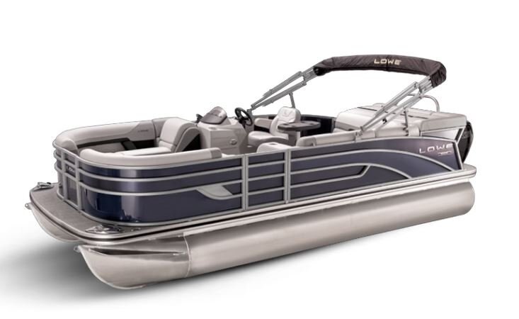 Lowe Boats SS 250 Indigo Blue Metallic Exterior Grey Upholstery with Mono Chrome Accents