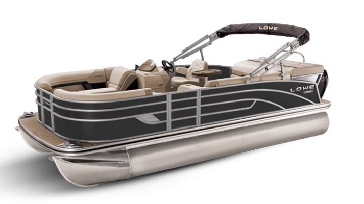 Lowe Boats SS 230 Black Metallic Exterior Tan Upholstery with Mono Chrome Accents