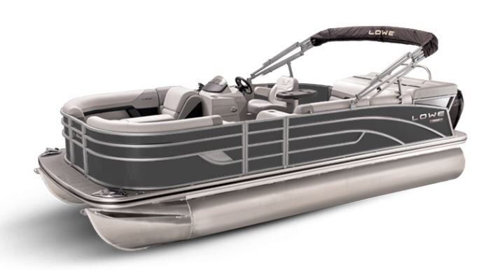 Lowe Boats SS 230 Charcoal Metallic Exterior Grey Upholstery with Mono Chrome Accents