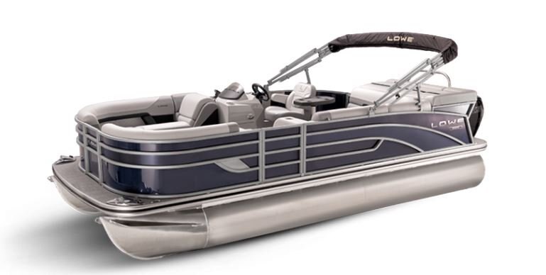 Lowe Boats SS 230 Indigo Blue Metallic Exterior Grey Upholstery with Mono Chrome Accents